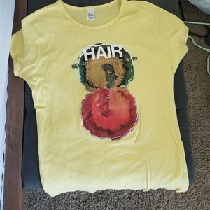 Hair the American tribal love-rock musical t-shirt